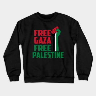 Free Palestine Crewneck Sweatshirt